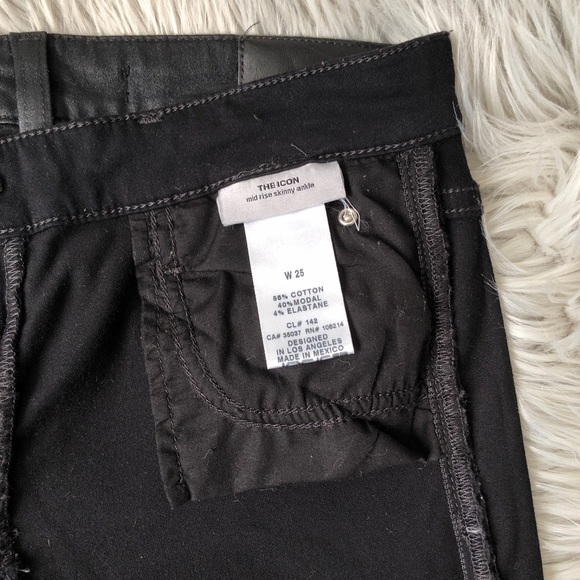 Joe's Jeans "The Icon" Mid Rise Skinny Jeans - Picture 4 of 7